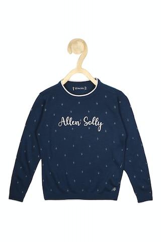 navy-printed-casual-full-sleeves-crew-neck-girls-regular-fit-sweater