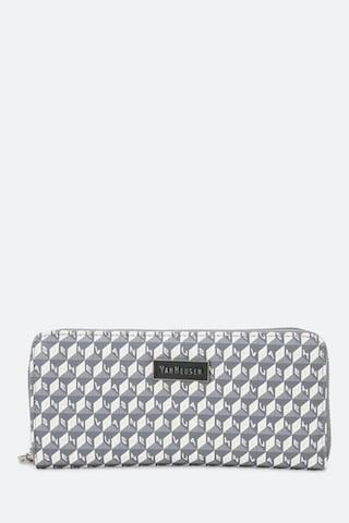 light-grey-printeded-formal-leather-women-wallet