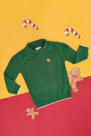 green-solid-winterwear-full-sleeves-turtle-neck-baby-regular-fit--sweater