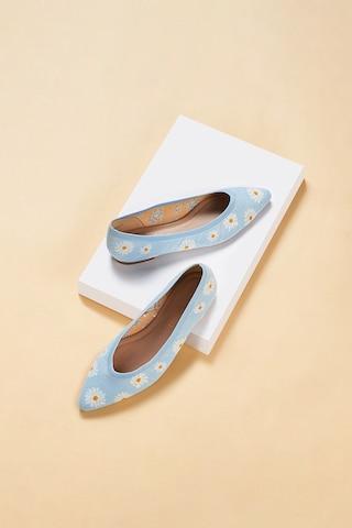 blue-flat-shoes