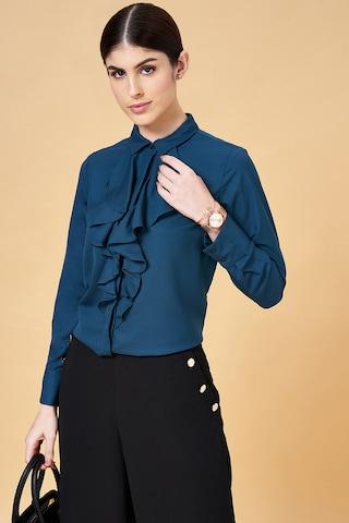teal-solid-formal-full-sleeves-regular-collar-women-regular-fit--top