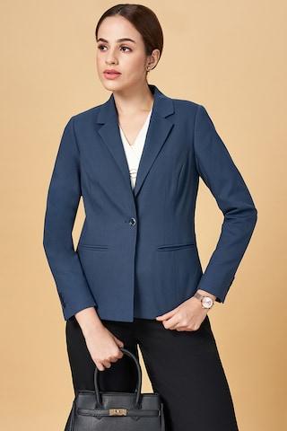 teal-solid--formal-women-regular-fit--blazer