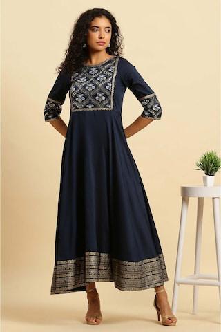 navy-embroidered-boat-neck-ethnic-ankle-length-three-fourth-sleeves-women-regular-fit-dress