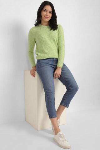 light-green-print-crew-neck-women-regular-fit-sweaters