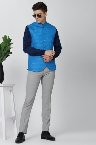 men-blue-print-nehru-jacket