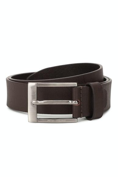 men-brown-textured-leather-belt