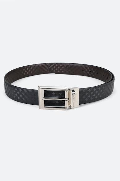 men-black-print-genuine-leather-belt