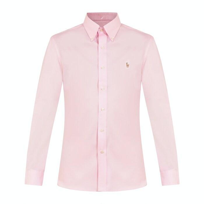 men-pink-custom-fit-oxford-shirt
