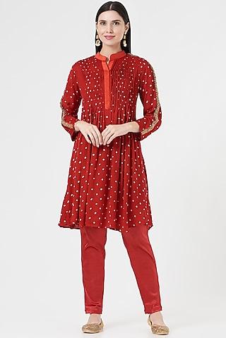 red-embroidered-tunic