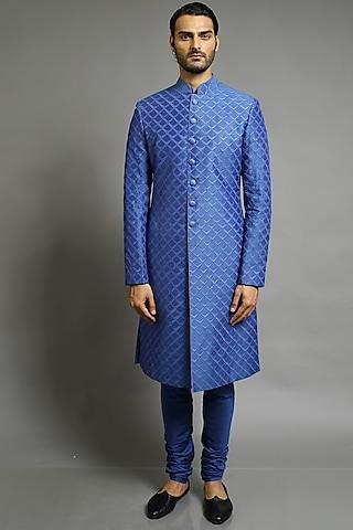 cobalt-blue-embroidered-sherwani