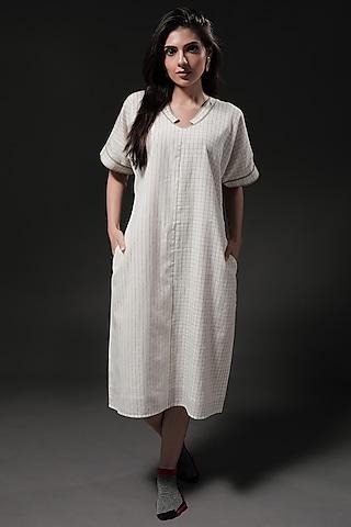 ivory-printed-dress