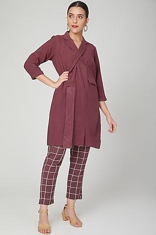 wine-shirt-dress-with-pants