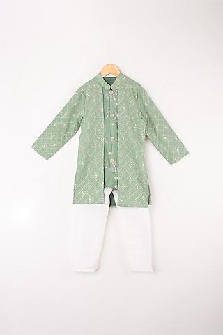 pale-teal-embroidered-kurta-set-for-boys