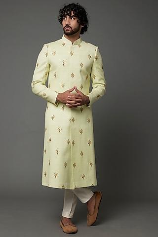 pastel-green-embroidered-sherwani
