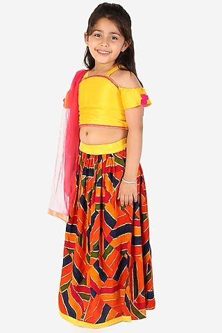 multi-colored-printed-lehenga-set-for-girls