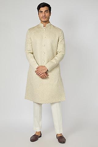 beige-silk-thread-work-sherwani