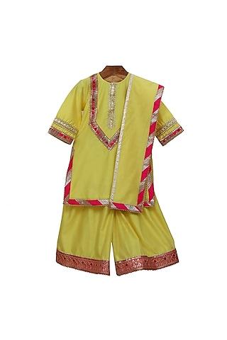 yellow-embroidered-sharara-set-for-girls