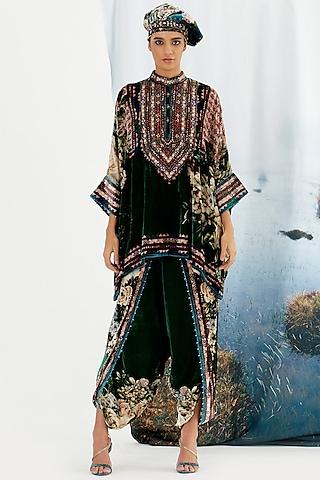 emerald-green-embroidered-tunic