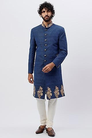 royal-blue-embroidered-sherwani