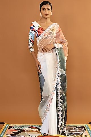 multi-colored-silk-printed-saree