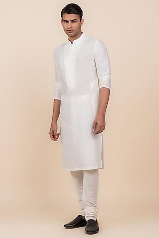 white-viscose-polyester-embroidered-kurta-set