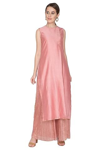 pink-sleeveless-woven-tunic
