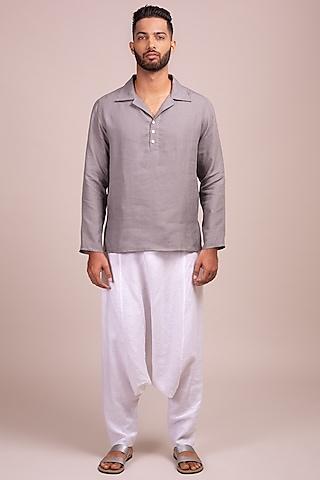 grey-linen-tunic-style-shirt