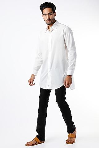 white-cotton-long-shirt