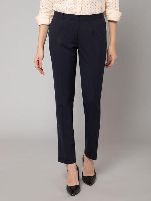 crozo-by-cantabil-navy-pleated-trousers