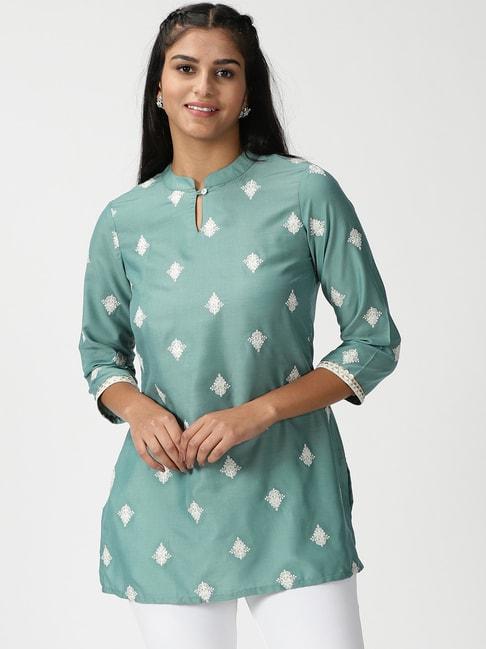 saffron-threads-sea-green-embroidered-tunic