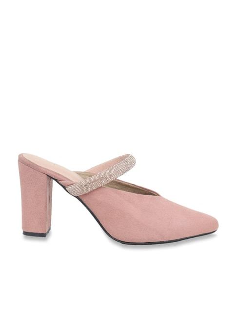 shezone-women's-peach-mule-shoes