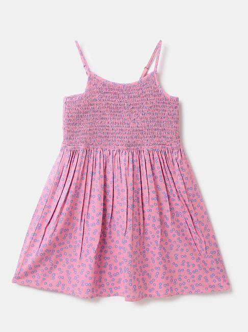 united-colors-of-benetton-kids-pink-floral-print-dress