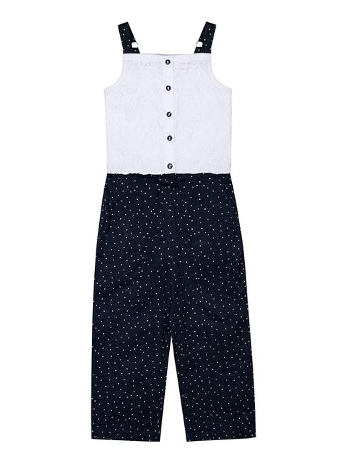 budding-bees-kids-white-&-navy-printed-crop-top-with-pants