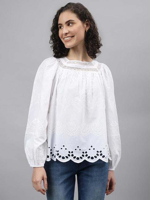 beverly-hills-polo-club-white-cotton-self-pattern-top