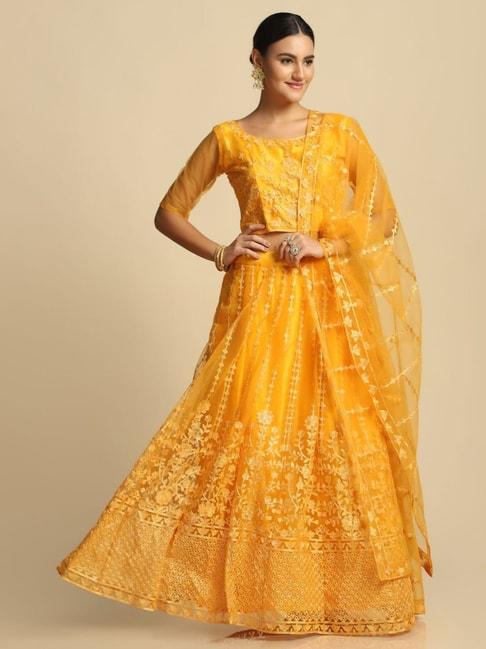 atsevam-yellow-embroidered-semi-stitched-lehenga-choli-set-with-dupatta
