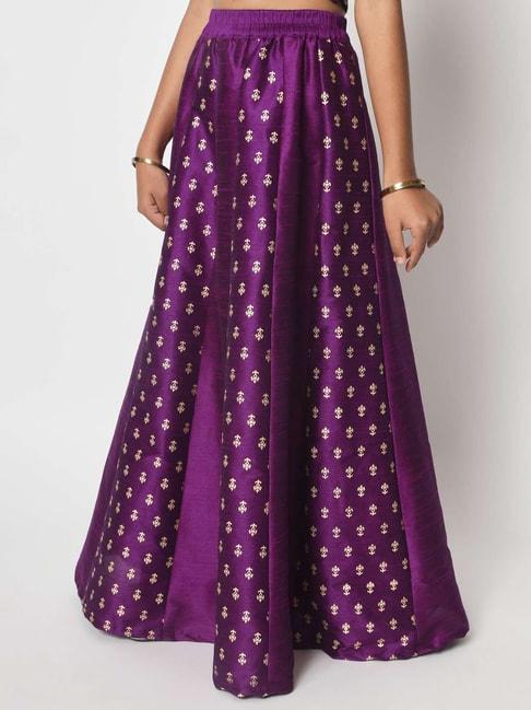 studiorasa-kids-purple-printed-skirt