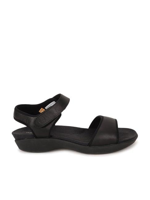 hush-puppies-by-bata-women's-black-ankle-strap-wedges