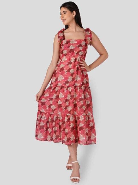 isu-pink-floral-print-a-line-dress