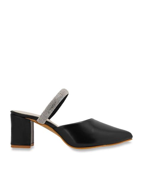 scentra-women's-spain-black-mule-shoes