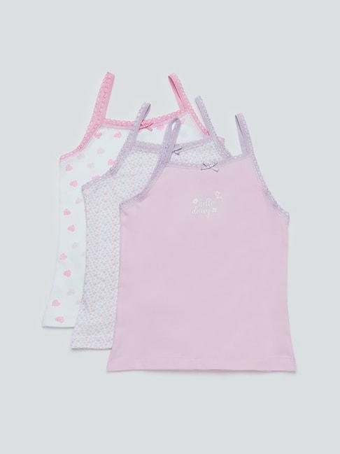 hop-kids-by-westside-pink-printed-camisole-pack-of-three