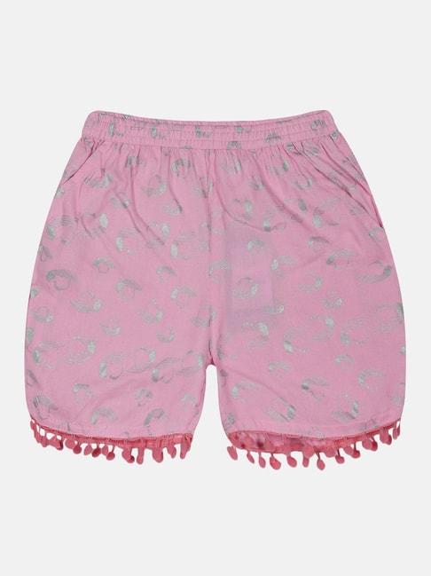 kiddopanti-kids-baby-pink-printed-shorts