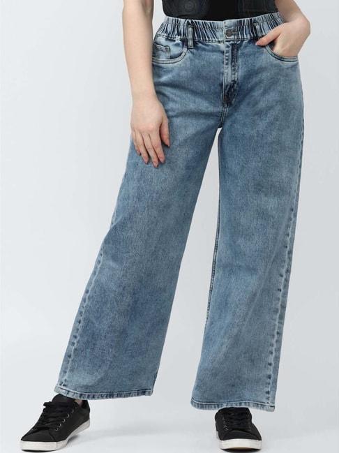 van-heusen-blue-cotton-mid-rise-jeans