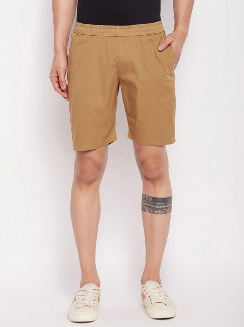 okane-khaki-regular-fit-shorts