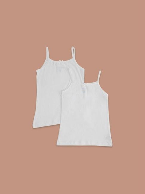 pantaloons-junior-white-cotton-regular-fit-camisole-(pack-of-2)