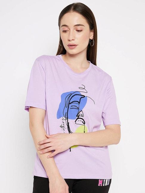 madame-mauve-cotton-printed-t-shirt