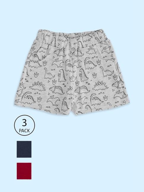 pantaloons-baby-multicolor-cotton-printed-shorts-(pack-of-3)