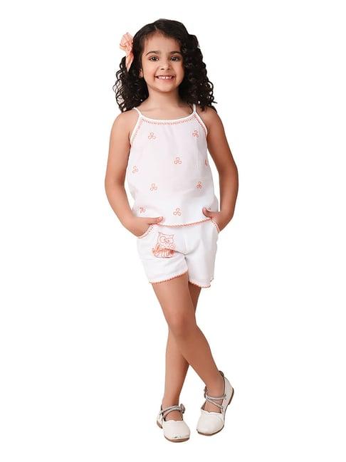 fabindia-white-embroidery-1-top-+-1-shorts
