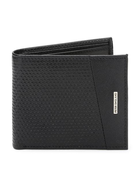 peter-england-black-leather-bi-fold-wallet-for-men