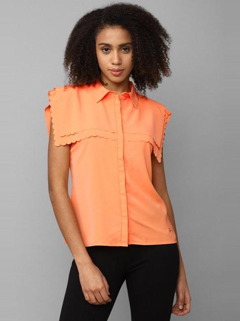 allen-solly-orange-regular-fit-shirt