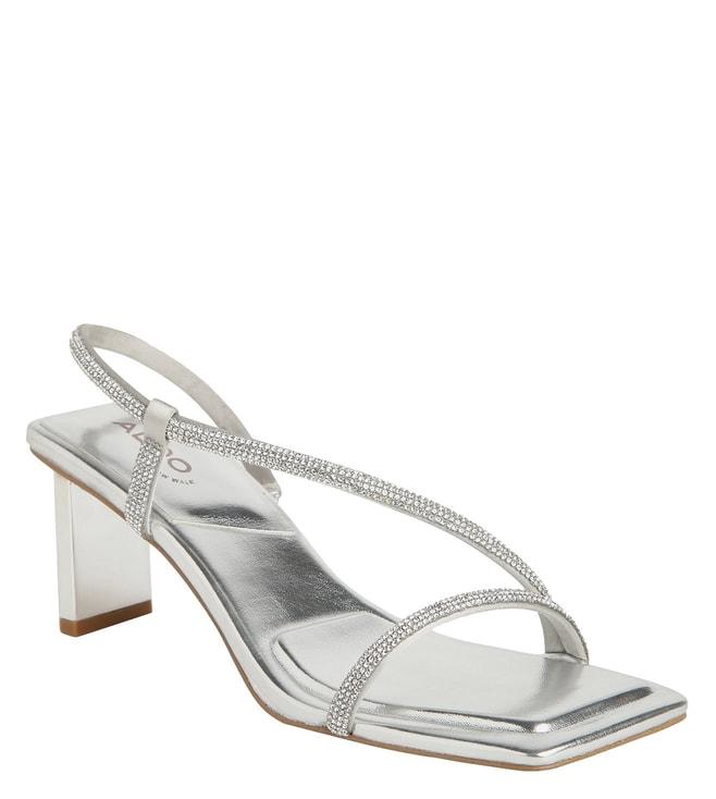 aldo-women's-castlegate045-embellished-silver-sling-back-sandals